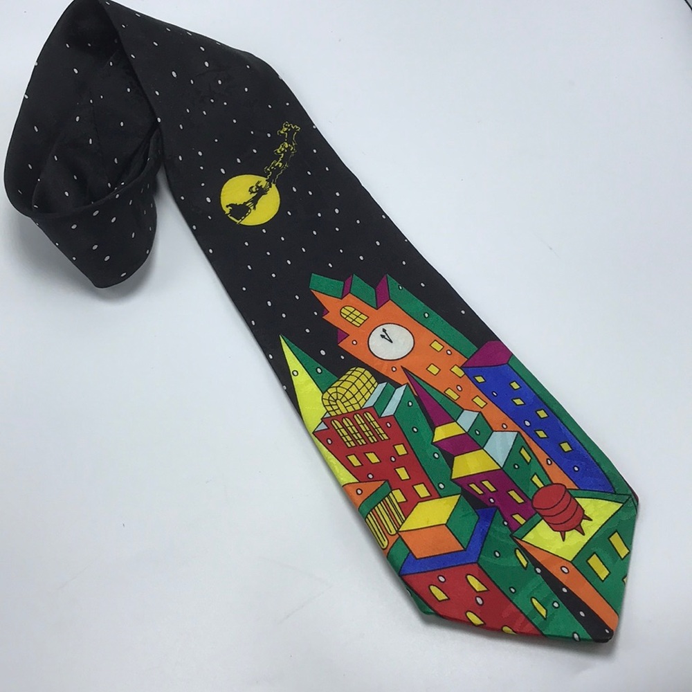 Fratelli Christmas Tie Abstract